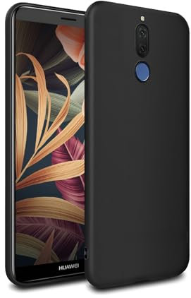GiiKa Custodia in silicone per Huawei Mate 10 Lite, ultra sottile, per Mate 10 Lite, antigraffio, in morbido TPU, resistente agli urti, tutto il corpo, compatibile con Mate10 Lite, colore nero