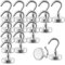 16 ganci magnetici, 22 kg, ganci magnetici extra forti, ganci magnetici, forti magneti con ganci, forti magneti al neodimio, ganci per barbecue per installazione in officina, tenda posteriore,