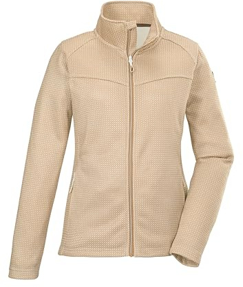 Killtec Damen Kos 90 Wmn Flc Jckt Strickfleecejacke/Fleecejacke mit Stehkragen (1er Pack)