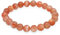 Lebensquelle Plus Kugelarmband | Perlen Armband 8 mm | Hochwertiges Edelsteinarmband | Natur Stein Edelsteinarmband dehnbar (Sonnenstein)