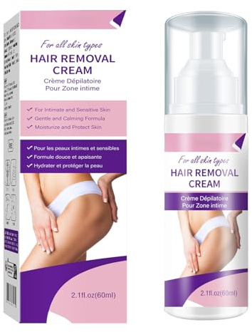 Sensitive Enthaarungscreme für Bikini, Intimbereich, Schambereich, Körper, Beine und Achseln (1)