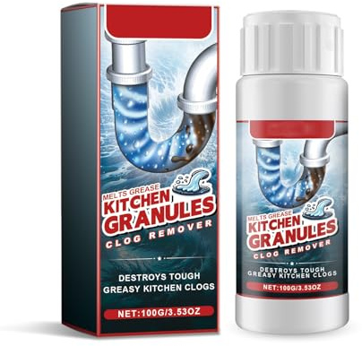 Pulitore antiodore per tubi,Stura Scarico Lavastoviglie,Manutenzione Rapida Estremamente Efficace Contro Intasamenti e Capelli.