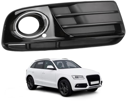 Hebstw Rechts Vorne Stoßstange Unteren Kühlergrill Nebelscheinwerfer Gitter Abdeckung Passend for Audi Q5 8R 2013 2014 2015 2016 ABS Ersatz Racing Grills,8R0807682