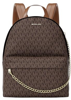 Michael Kors Slater Medium Signature Logo Rucksack, Braun