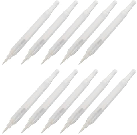 SHINEOFI Leere Nachfüllbare Farbmarker Transparent mit Ventilgesteuertem Tintenfluss Weicher Spitze für Graffiti Kunst Holz Metall Glas Malerei