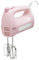 Bestron Batteur Electrique au Design Rétro avec Fouets et Crochets Pétrisseurs, Sweet Dreams, 6 Vitesses, 300 Watt, Rose