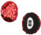Earbags Ohrenwärmer Fashion, Glamour Pailletten Rot Pink, S