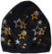 maximo Mädchen Beanie-Mütze, Sudan Brown/schwarz, 55