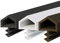 DQ-PP Türdichtung | Weiß | 10 Meter | TPE Gummi | STD-05 | Falzbreite: 12mm Nutbreite: 4mm | Zimmertürdichtung Gummidichtug Dichtband Zarge Zargendichtung Dichtprofil Holztür