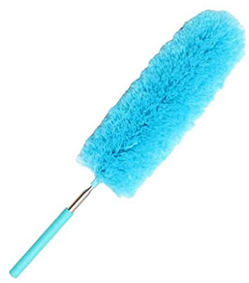 misppro Mikrofaser-Handstaub-Staub-Geräte, Deckenventilatoren, Jalousien, Möbel, Fensterläden, Autos, empfindliche Oberflächen – Blau