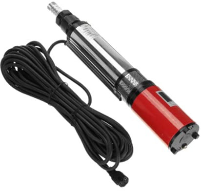 JMorCO Bomba de Agua Solar 12/24V/48V 55M 250W/300W/550W Bomba de Pozo Profundo Bomba Sumergible de Tornillo CC riego jardín hogar agrícola