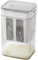 IXTIX Colino per yogurt greco da 1100 ml a rete fine filtro yogurt con coperchio trasparente per formaggio compatto – siero di yogurt – separatore per alimenti – yogurt – infusore per fare yogh greco