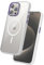 FLOLAB Surtect Tri-Fusion Magnetische Schutzhülle für iPhone 15 Pro Max, schlankes Design, Magsafe-kompatibel, militärischer Rahmen, transparent, violetter Dunst