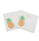 PartyKindom Papierservietten Dekorativ 20 Blätter Geschirrtücher Bankett Schmücken Ananas Party Liefert Serviette