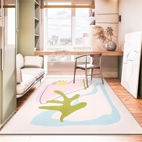 DJHWWD 200X300cm Teppich auslegeware esszimmerteppiche Mädchenzimmerteppich, Schlafzimmer, Wohnzimmer, rechteckiger Rugs for Bedroom wohnzimmerdeko