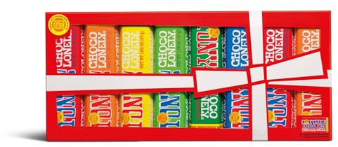 Tony's Chocolonely, Geschenkverpackung, Rainbow Tasting Pack 8 x 47/50g, 385g