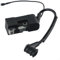 Fauhapyway Módulo de bobina de encendido para motosierra, compatible con modelos 45CC 52CC 58CC 4500 5200 5800, pieza de repuesto, color negro
