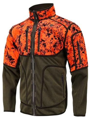Full mundur Orange Camo Jagd Jacke Wendejacke für Herren Windstop Wasserdicht