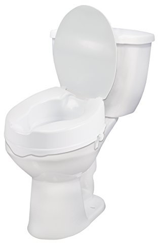 Raised Toilet Seat with Lid - 6