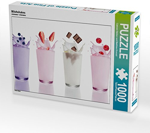 CALVENDO Puzzle Milchshakes | 1000 Teile Lege-Größe 64 x 48 cm Foto-Puzzle für glückliche Stunden