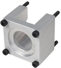 RATTMMOTOR Nema23 Schrittmotor-Montagehalterung, Aluminium-Montagehalterung, Installationsklemme, Halterung mit Schrauben, fester Sitz für 57-mm-Schrittmotor, CNC-Fräs-Fräs-Graviermaschine