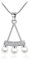 Kette Damen Perle 925 Sterling Silber Halskette Anhänger Jakobsmuschel und 3 Perlen Süßwasser Zuchtperle Schmuck 45CM Kettenlänge Geschenk für Damen