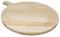 MCM service srl Tagliere Tondo in Legno diam 40 h 1,5 con Manico per POLENTA, PIZZA