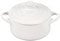 Le Creuset Mini cocotte redondo de gres, 14 onzas, color blanco
