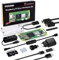 GeeekPi Raspberry Pi Zero 2 W Starter Kit with RPi Zero 2 W Case, 32GB SD Card Preloaded OS, QC3.0 Power Supply, 20 Pin Header, Micro USB to OTG Adapter, HDMI Cable, Heatsink, ON/Off Switch Cable