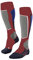 FALKE Herren Skisocken SK2 Intermediate Wool M KH Wolle warm dick 1 Paar, Orange (Tangerine 8097), 44-45