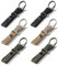 Boucle Bouteille d'eau,6pcs Boucle de Bouteille d'eau Sangle,Porte Gourde Sac à Dos,Mousqueton Clips Minuscule,Boucles de Bouteille d'eau Portables,Tactique Mousqueton en Sangle pour Camping,Randonnée