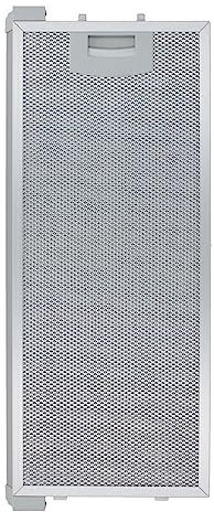 easyPART Kompatibel/Ersatz für Junker&Ruh 00352812 Metallgitterfilter Fettfilter rechteckig Metall 420x175mm Dunstabzugshaube Siemens Neff 352812 mit einseitiger Entriegelung und Blende Constructa