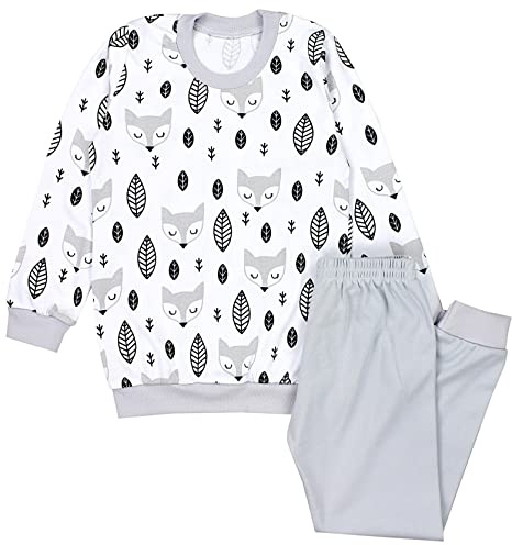 TupTam Jungen Schlafanzug | Zweiteiliger Jungen Schlafanzug aus weicher Baumwolle mit elastischen Bündchen und OEKO-TEX Standard 100
