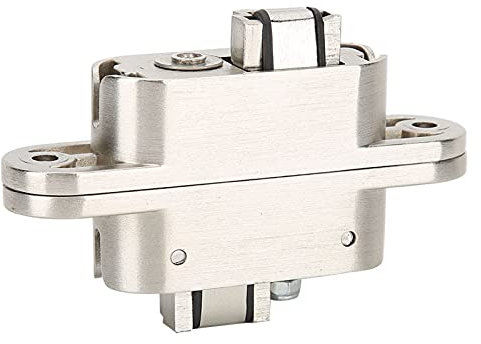 Verstellbares verdecktes Scharnier aus Zinklegierung für Falttüren – & verschleißfest – für Holztüren, Schränke und mehr