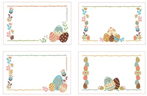 ARKRAFT Osterkarte 24 Postkarten Format 13 x 8,5 cm ostern (P3 24)