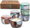 Duftkerzen Geschenkset Frauen Duftkerze Set Geschenk Frau Danke Kerzen Geschenkideen Geburtstagskerze Freundinnen Geschenke Soja Kerze Duft für Hochzeit