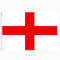 5x3ft Large England Flag St Georges Cross Flag for 2025 Decorations,Big England St Georges National Flag Games 2025 Football VE Day Events Celebration Parade Bar Garden Party Decor