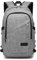 Kono Sac à Dos Ordinateur Portable 15.6 Pouces - Imperméable, Antivol, Avec Port USB - Pour Homme, Voyage, Collège, Loisir, Affaires