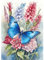 DPIDEA Schmetterling Diamond Painting, Diamant Painting Bilder für Erwachsene 5D Diamond Painting DIY Diamant Malerei Schmetterling, Runde Steine für Zuhause Dekor 30x40 cm