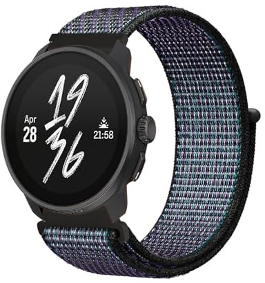 KUWAI Nylon Armband Kompatibel mit Suunto Race/Race S Uhrenarmband, Sport Weich Verstellbare Armbänder für Damen Herren Ersatzarmband für Suunto Race/Race S Armband (2)