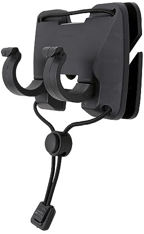 Raprance Drehbarer Angelclip Rutenhalter für Fliegenfischen, tragbarer Angelrutenhalter Gürtel