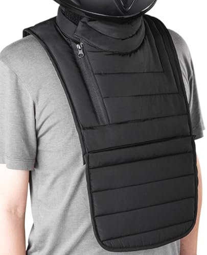 gifyym Motorrad-Halswärmer, Motorrad-Brust-Nackenwärmer für den Winter, winddicht und wasserdicht, Nackenwärmer, Winter, wasserdicht, warmer Schal, winddichter Halswärmer, mehrfarbig, 32x44cm