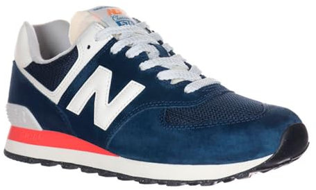 New Balance Homme 574 Sneaker, Bleu, 37 EU