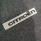 DLLHL Auto Emblem für Citroen C5 Break,Metall Logo Aufkleber Autoaufkleber Badge Wappen Zeichen Selbstklebende Dekoration Aufkleber Car Styling Zubehör,Black-Letters