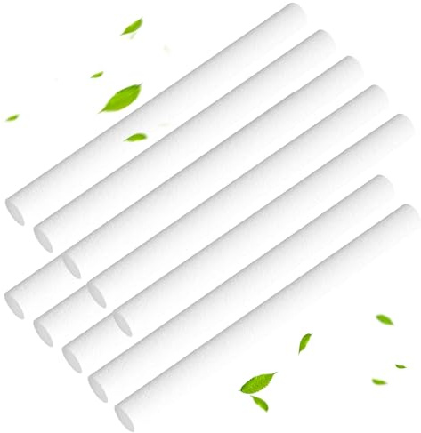 KISSLEAF 10PCS Luftbefeuchter Stick Filter Refill | Pure Wicks Refill Baumwolle Filter Sticks Ersatz Dochte für kleine tragbare Luftbefeuchter im Büro Schlafzimmer Haus
