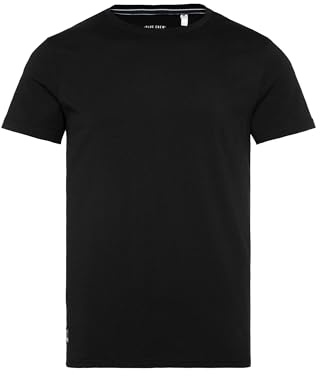 Camp David Herren T-Shirt mit Rundhalsausschnitt Black XL