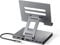 iPad Pro USB C Hub Stand, 9 in 1 Adapter for iPad Pro M4 M2 M1 iPad Air Docking Station 4K 60Hz HDMI, PD, SD/TF Card Reader, 3 USB 3.0, 3.5mm Audio, RJ45 Ethernet, iPad Accessories Samsung Tablet Dock