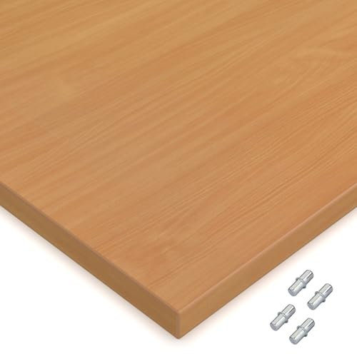 X57 Einlegeboden nach Maß - 2mm ABS Kante umlaufend - Regalbrett, Fachboden, Holzbrett im Zuschnitt nach Maß passend für jeden Schrank (Buche)