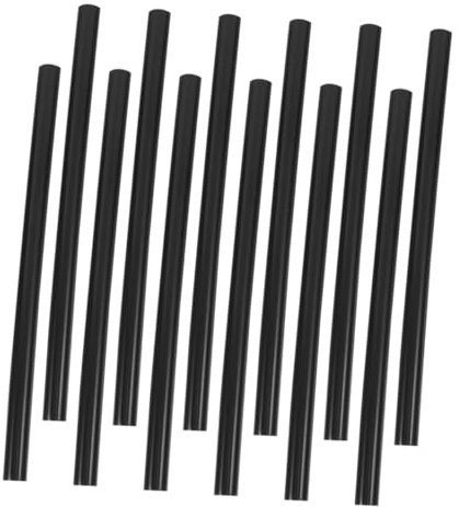 TOPBATHY 12pcs Hot Melt Glue Gun Sticks Craft Glue Sticks Bulk High Viscosity Adhesive Rods Heat Resistant for DIY Home Repairs