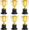 6 Stück Pokale Trophäen, Mini Goldene Trophäen für Kinder Kunststoff Mini Gewinner Pokale für Party Favors Mitgebsel beim Kindergeburtstag Wettbewerbe Sportturniere Belohnung